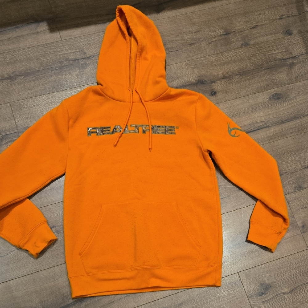 Realtree Vibrant Orange Men's Hoodie